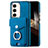 Soft Silicone Gel Leather Snap On Case Cover SD7 for Samsung Galaxy S24 5G Blue