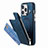 Soft Silicone Gel Leather Snap On Case Cover SD8 for Apple iPhone 14 Pro