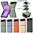 Soft Silicone Gel Leather Snap On Case Cover SD8 for Motorola Moto Razr 40 5G