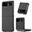 Soft Silicone Gel Leather Snap On Case Cover SD8 for Motorola Moto Razr 40 5G