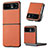 Soft Silicone Gel Leather Snap On Case Cover SD8 for Motorola Moto Razr 40 5G