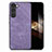 Soft Silicone Gel Leather Snap On Case Cover SD8 for Samsung Galaxy S24 5G