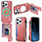 Soft Silicone Gel Leather Snap On Case Cover SD9 for Apple iPhone 13 Pro Max