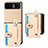 Soft Silicone Gel Leather Snap On Case Cover SD9 for Motorola Moto Razr 40 5G