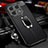 Soft Silicone Gel Leather Snap On Case Cover with Magnetic Finger Ring Stand for OnePlus 10 Pro 5G