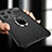 Soft Silicone Gel Leather Snap On Case Cover with Magnetic Finger Ring Stand for OnePlus 10 Pro 5G