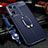 Soft Silicone Gel Leather Snap On Case Cover with Magnetic Finger Ring Stand for OnePlus Nord CE 2 5G