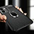 Soft Silicone Gel Leather Snap On Case Cover with Magnetic Finger Ring Stand for Realme V23i 5G