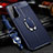 Soft Silicone Gel Leather Snap On Case Cover with Magnetic Finger Ring Stand for Samsung Galaxy S21 Plus 5G