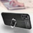 Soft Silicone Gel Leather Snap On Case Cover with Magnetic Finger Ring Stand for Xiaomi Poco X3 GT 5G