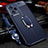 Soft Silicone Gel Leather Snap On Case Cover with Magnetic Finger Ring Stand for Xiaomi Poco X5 5G