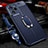 Soft Silicone Gel Leather Snap On Case Cover with Magnetic Finger Ring Stand for Xiaomi Poco X5 Pro 5G