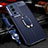 Soft Silicone Gel Leather Snap On Case Cover with Magnetic Finger Ring Stand for Xiaomi Redmi K60 Pro 5G