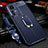 Soft Silicone Gel Leather Snap On Case Cover with Magnetic Finger Ring Stand S01 for Xiaomi Mi 12T Pro 5G