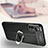 Soft Silicone Gel Leather Snap On Case Cover with Magnetic Finger Ring Stand S01 for Xiaomi Mi 12T Pro 5G