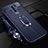 Soft Silicone Gel Leather Snap On Case Cover with Magnetic Finger Ring Stand S01 for Xiaomi Poco M2