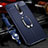 Soft Silicone Gel Leather Snap On Case Cover with Magnetic Finger Ring Stand S01 for Xiaomi Redmi K30i 5G