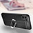 Soft Silicone Gel Leather Snap On Case Cover with Magnetic Finger Ring Stand S02 for Xiaomi Mi 11 Lite 4G