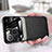 Soft Silicone Gel Leather Snap On Case Cover with Magnetic Finger Ring Stand S03 for Apple iPhone 13 Pro