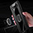 Soft Silicone Gel Leather Snap On Case Cover with Magnetic Finger Ring Stand T01 for Samsung Galaxy S10 5G