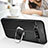 Soft Silicone Gel Leather Snap On Case Cover with Magnetic Finger Ring Stand T02 for Samsung Galaxy S10 5G