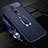 Soft Silicone Gel Leather Snap On Case Cover with Magnetic Finger Ring Stand T02 for Xiaomi Mi 9T