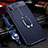 Soft Silicone Gel Leather Snap On Case Cover with Magnetic Finger Ring Stand T03 for Samsung Galaxy Note 10