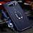 Soft Silicone Gel Leather Snap On Case Cover with Magnetic Finger Ring Stand T03 for Samsung Galaxy S10e