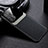 Soft Silicone Gel Leather Snap On Case Cover with Magnetic FL1 for Samsung Galaxy A72 4G Black