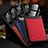 Soft Silicone Gel Leather Snap On Case Cover with Magnetic FL1 for Samsung Galaxy M02s