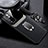 Soft Silicone Gel Leather Snap On Case Cover with Magnetic FL2 for Xiaomi Mi 11i 5G (2022) Black