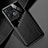 Soft Silicone Gel Leather Snap On Case Cover with Magnetic for Oppo Reno8 5G Black