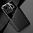 Soft Silicone Gel Leather Snap On Case Cover with Magnetic for Realme GT Neo6 5G Black