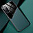 Soft Silicone Gel Leather Snap On Case Cover with Magnetic for Samsung Galaxy S20 FE 4G Green