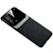 Soft Silicone Gel Leather Snap On Case Cover with Magnetic for Vivo iQOO 8 5G Black