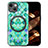 Soft Silicone Gel Leather Snap On Case Cover with Magnetic S01D for Apple iPhone 13