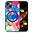 Soft Silicone Gel Leather Snap On Case Cover with Magnetic S01D for Apple iPhone 13