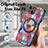 Soft Silicone Gel Leather Snap On Case Cover with Magnetic S01D for Apple iPhone 13