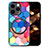 Soft Silicone Gel Leather Snap On Case Cover with Magnetic S01D for Apple iPhone 13 Pro