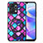 Soft Silicone Gel Leather Snap On Case Cover with Magnetic S01D for Huawei Honor X7a