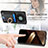 Soft Silicone Gel Leather Snap On Case Cover with Magnetic S01D for Huawei Mate 60