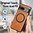 Soft Silicone Gel Leather Snap On Case Cover with Magnetic S02D for Google Pixel 7 5G