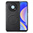 Soft Silicone Gel Leather Snap On Case Cover with Magnetic S02D for Huawei Nova Y90