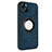 Soft Silicone Gel Leather Snap On Case Cover with Magnetic S07D for Apple iPhone 14 Plus