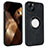 Soft Silicone Gel Leather Snap On Case Cover with Magnetic S14D for Apple iPhone 15