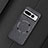 Soft Silicone Gel Leather Snap On Case Cover with Magnetic TB1 for Google Pixel 7 Pro 5G