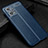Soft Silicone Gel Leather Snap On Case Cover WL1 for Realme 9 Pro+ Plus 5G Blue