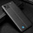 Soft Silicone Gel Leather Snap On Case Cover WL1 for Realme C20 Black