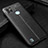 Soft Silicone Gel Leather Snap On Case Cover WL1 for Realme C21Y Black