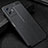 Soft Silicone Gel Leather Snap On Case Cover WL1 for Vivo Y33e 5G Black